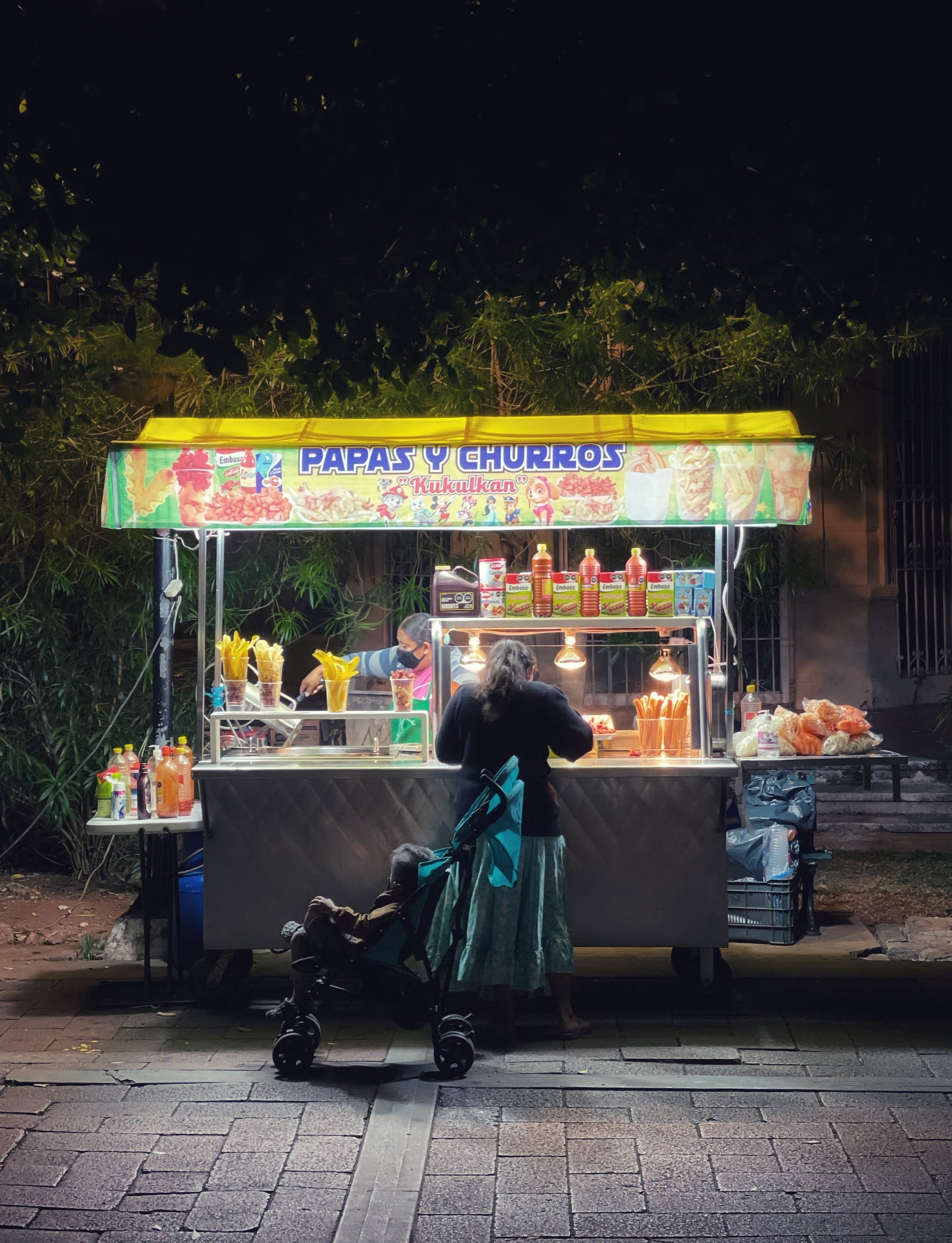 papas y churros